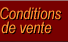 conditions de vente