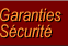 Garanties - Securit&eacute;