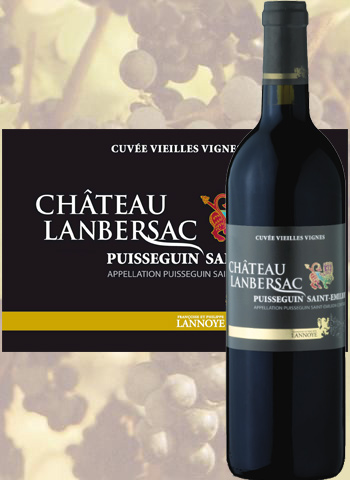 Château Lanbersac vieilles vignes 2015 Puisseguin Saint-Émilion