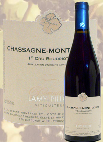 1er Cru Boudriotte 2016 Chassagne-Montrachet Lamy-Pillot