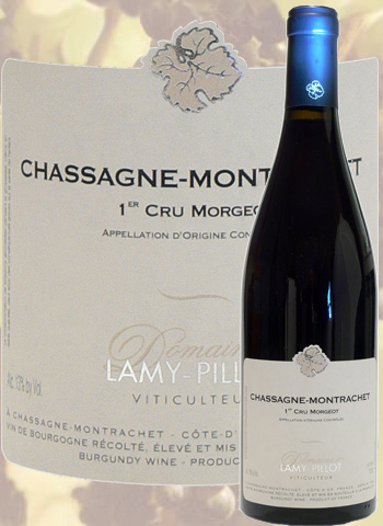 Magnum 1er Cru Morgeot Rouge 2011 Chassagne-Montrachet Lamy-Pillot