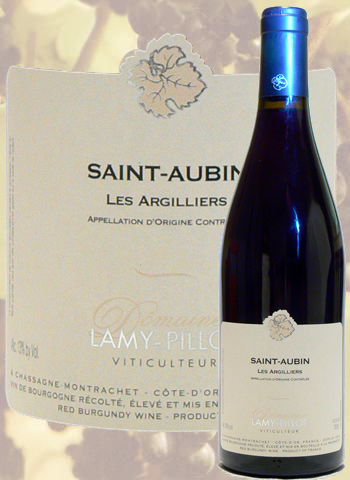 Saint-Aubin Les Argilliers 2018 Lamy-Pillot