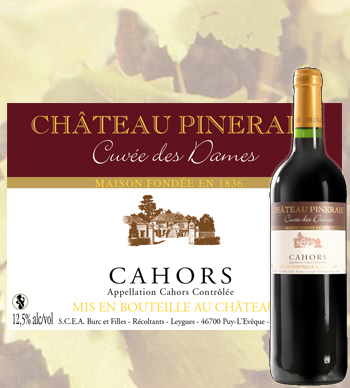Cuvée des Dames 2015 Château Pineraie
