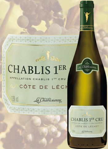 Chablis 1er Cru Côte de Léchet 2018 La Chablisienne
