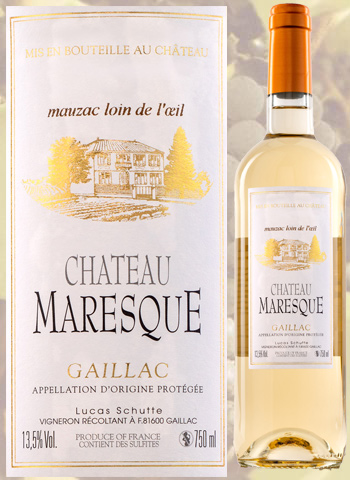 Château Maresque 2017 Gaillac Blanc Sec