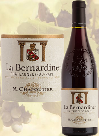 La Bernardine Rouge 2016 Châteauneuf-du-Pape Chapoutier
